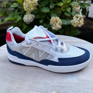 New Balance Numeric Tiago Lemos 808 White Navy Mens 10D Skate Shoes